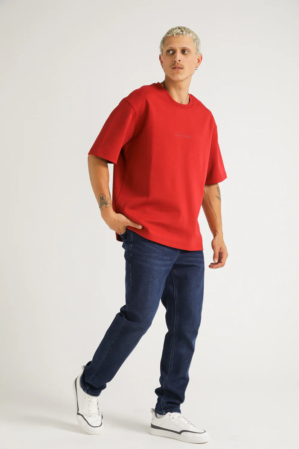 Oversized Printed T Shirt - Image 4