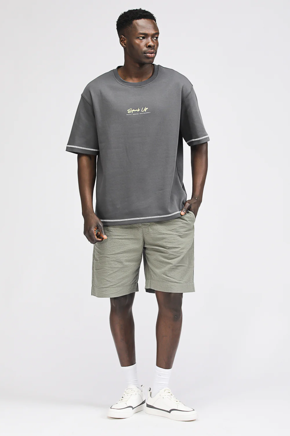 Oversized T Shirt with Graphic Print - Image 11