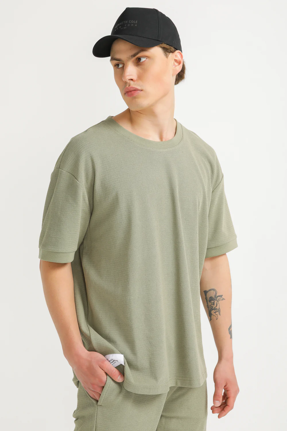 oversize jaquard rib shirt - Image 2
