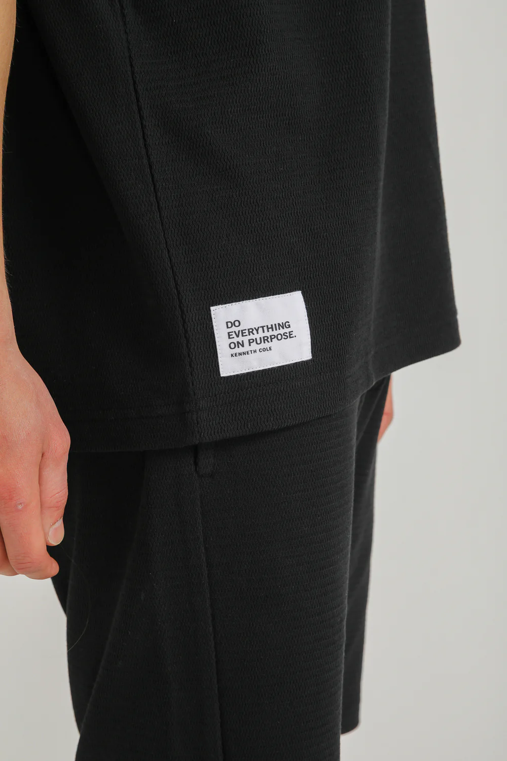 oversize jaquard rib shirt - Image 8