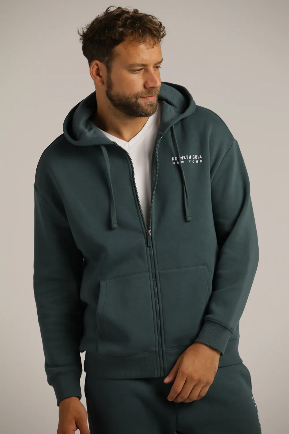 Oversized Hoodie Zip Up - Image 3