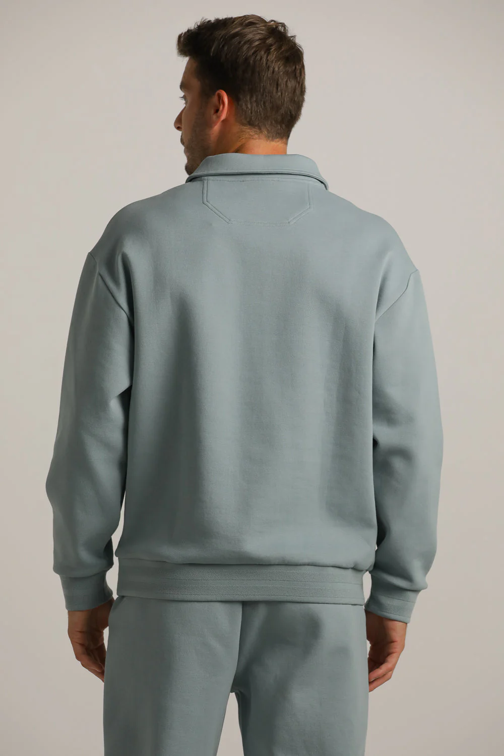 Pique Polo Sweatshirt - Image 10
