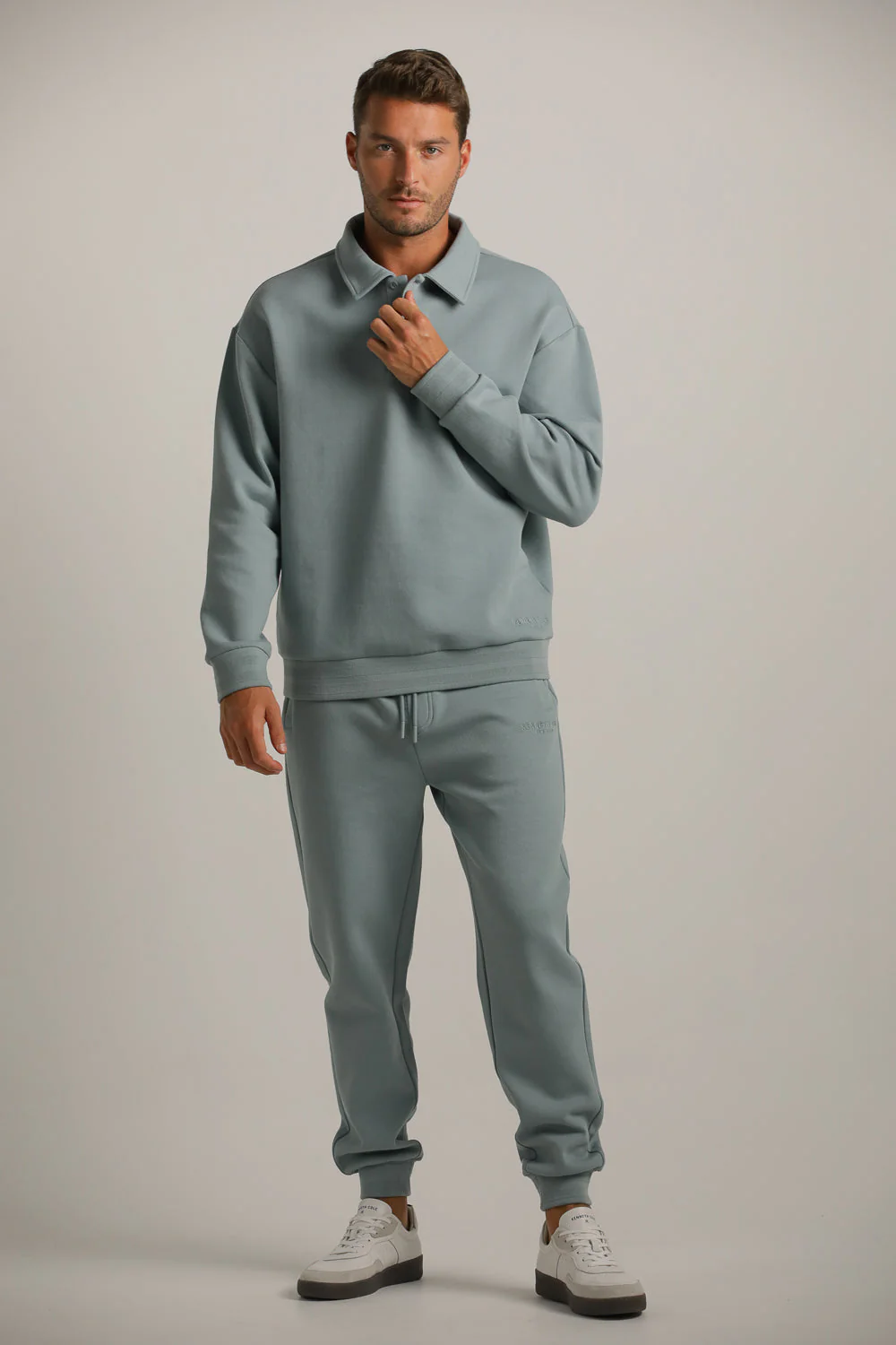 Pique Polo Sweatshirt - Image 11