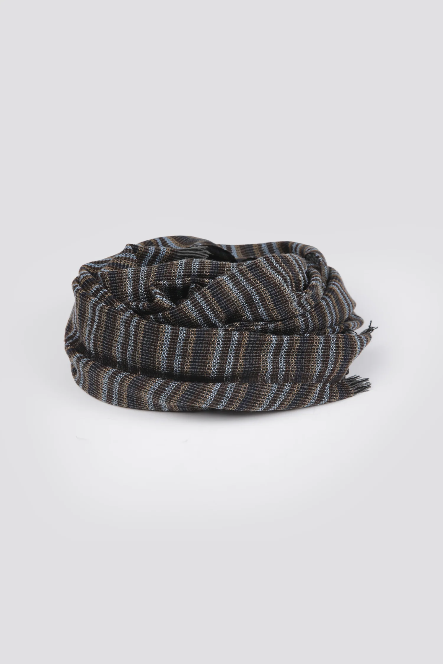 Stripped Knitted Scarf