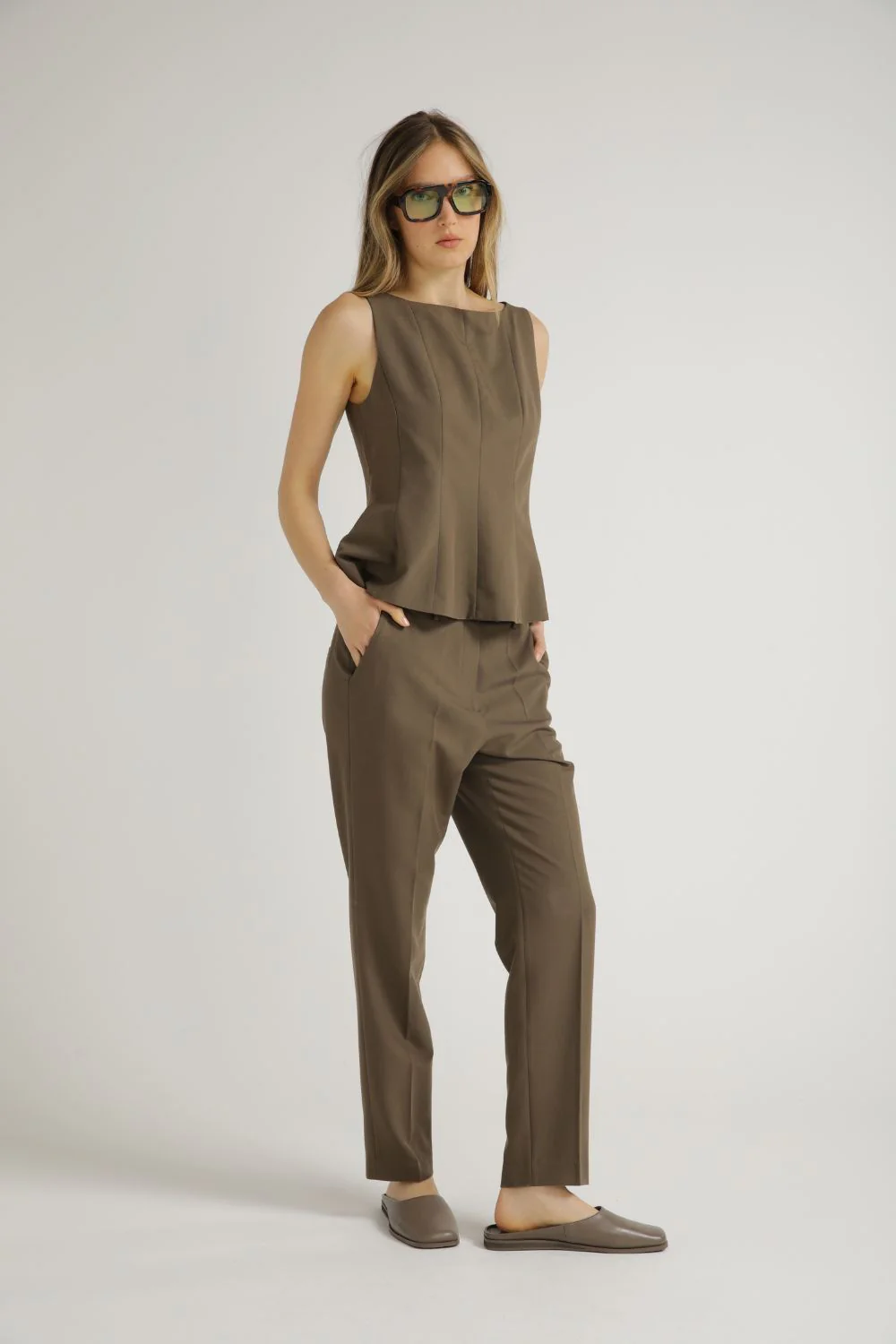Peplum Zip Top - Image 12