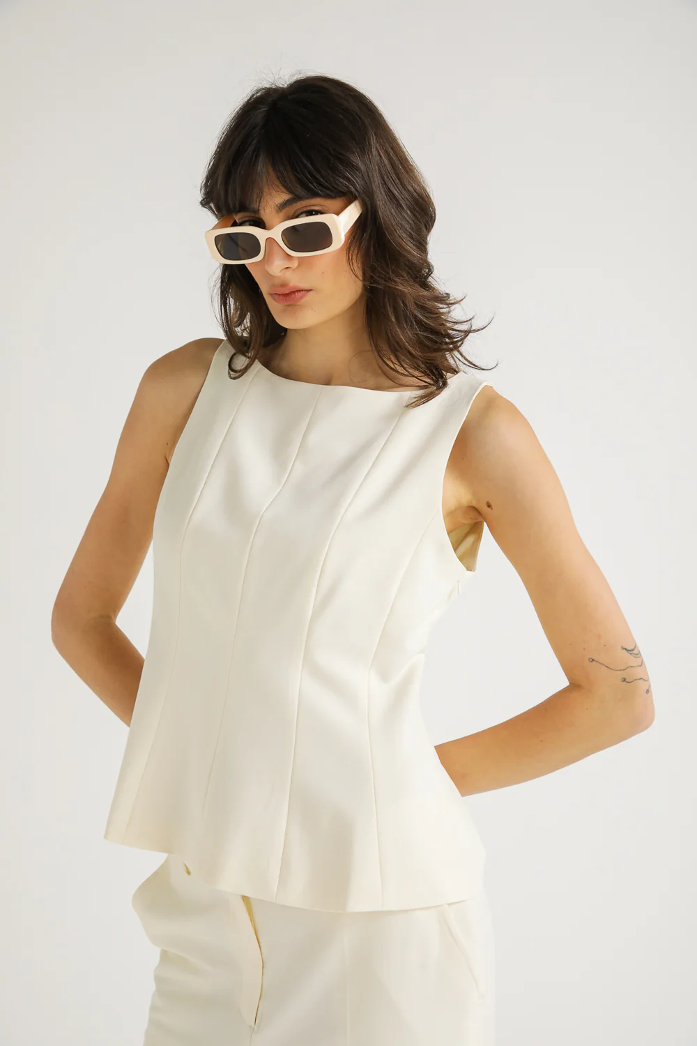 Peplum Zip Top - Image 3