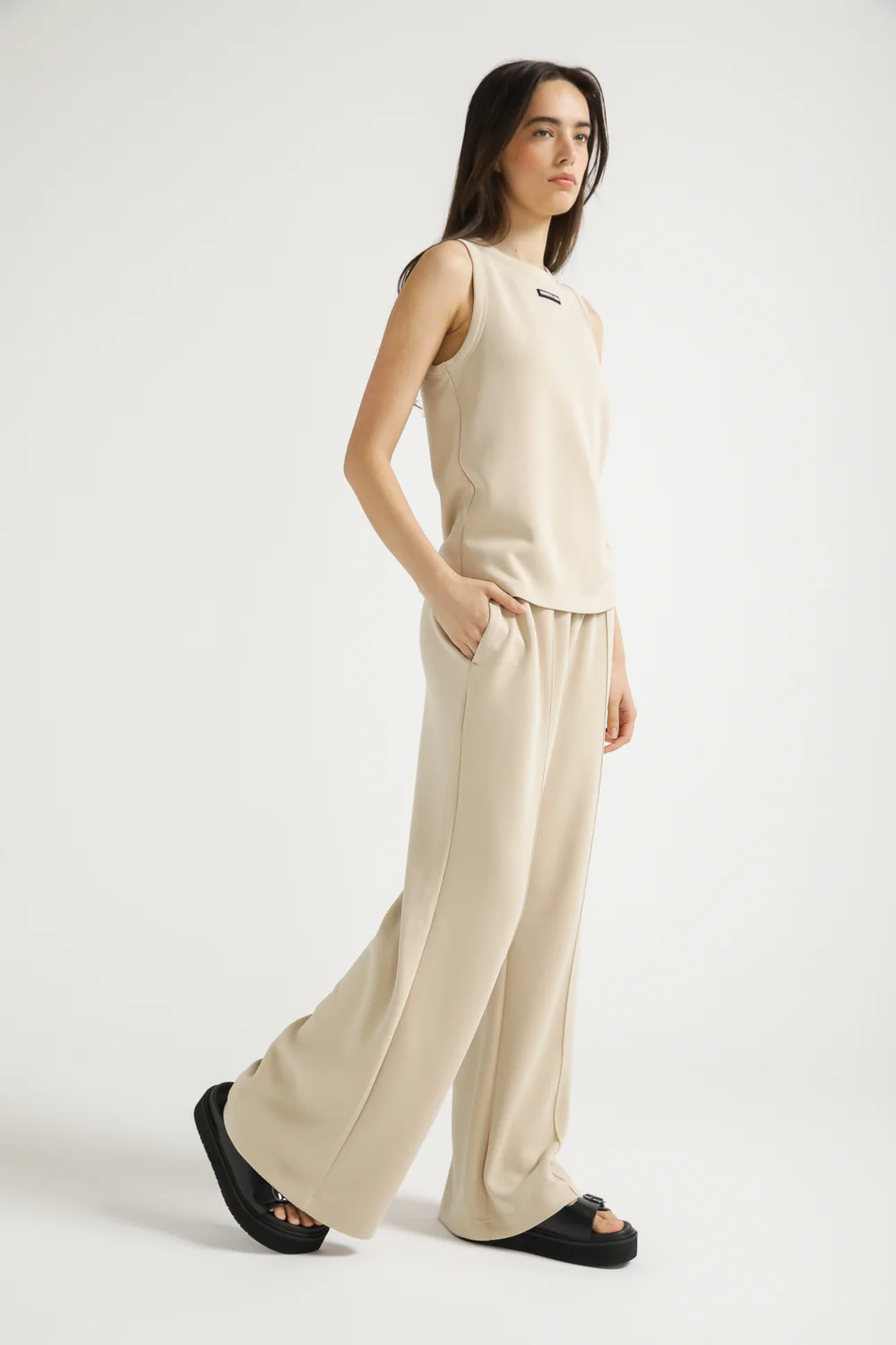 PinTuck Long Pants Cool Interlock - Image 5