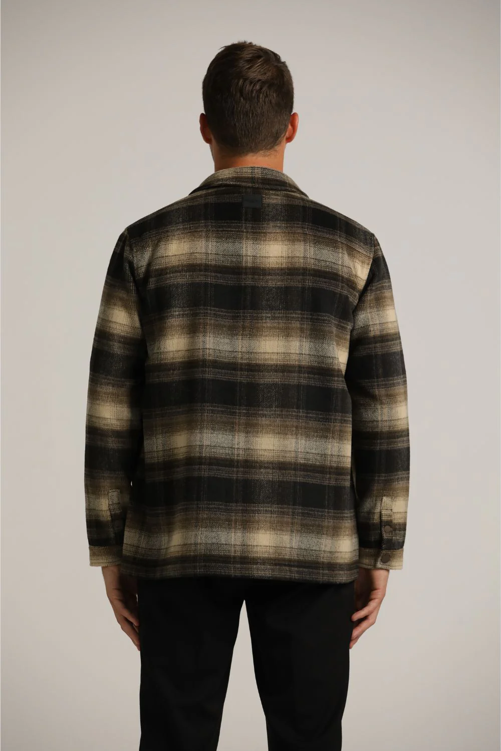 Plaid Flannel Overshirt - Image 5
