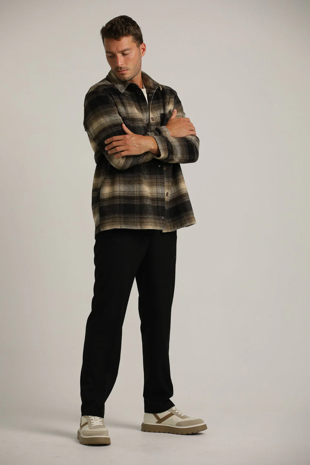 Plaid Flannel Overshirt - Image 6