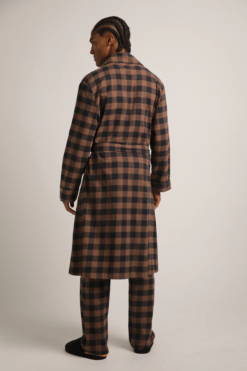 Plaid Flannel Robe - Image 3