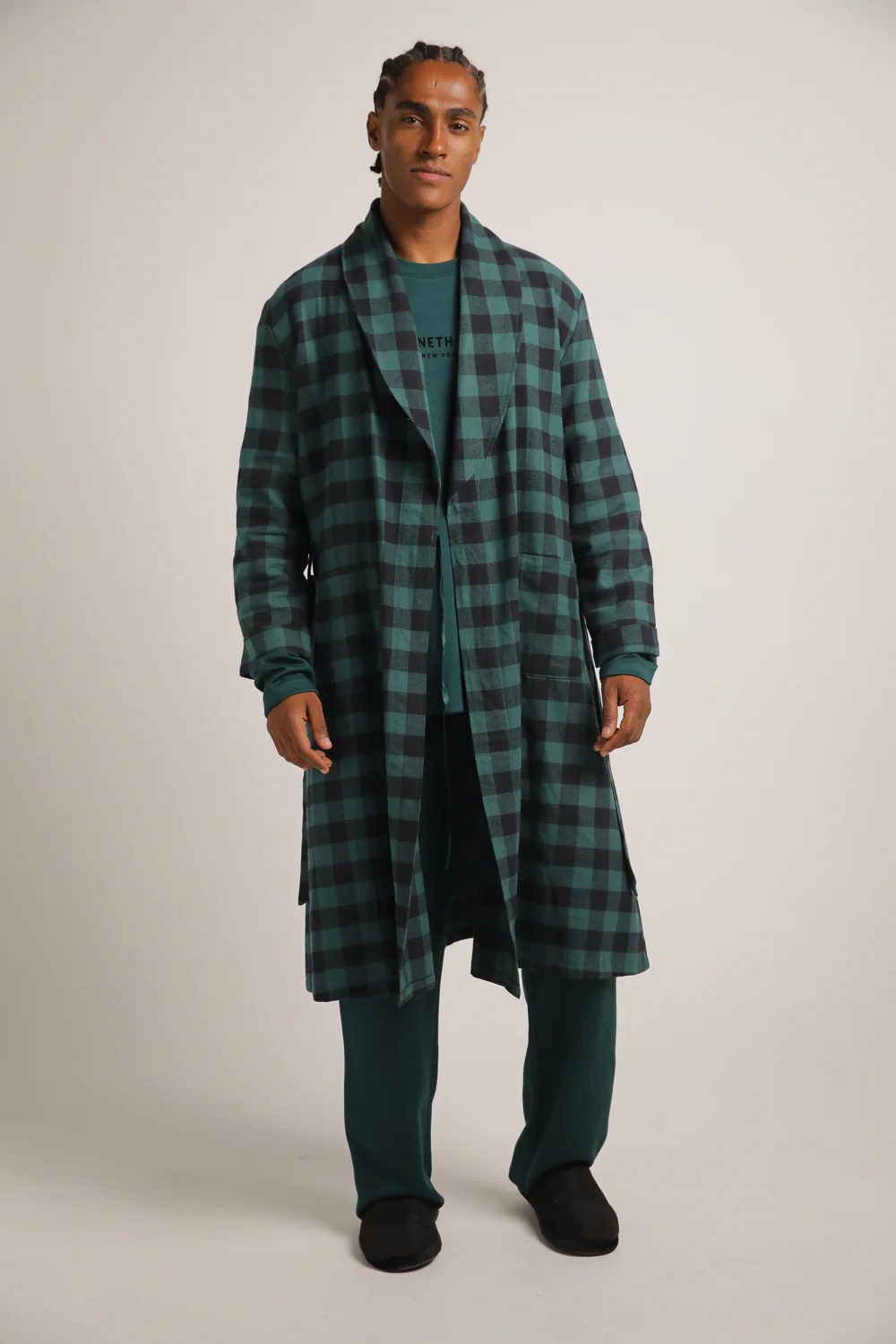 Plaid Flannel Robe - Image 9