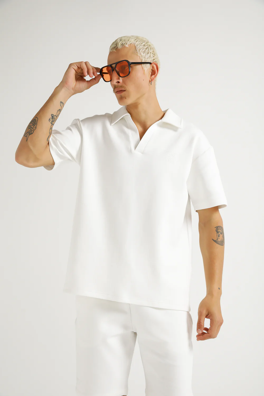 Embossed Logo Polo T Shirt - Image 7