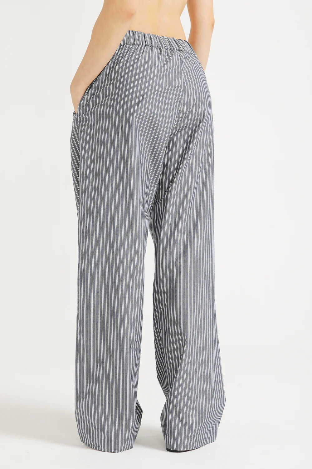 Poplin Wide Leg Pants - Image 20
