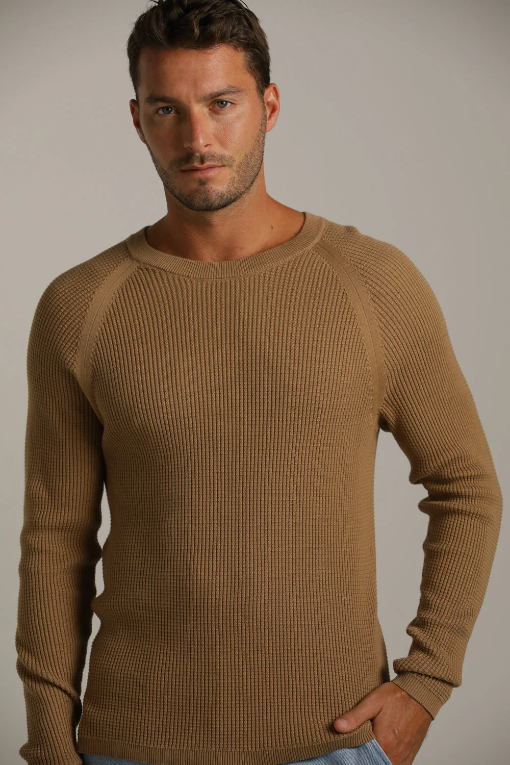 Raglan Waffle Knit - Image 3