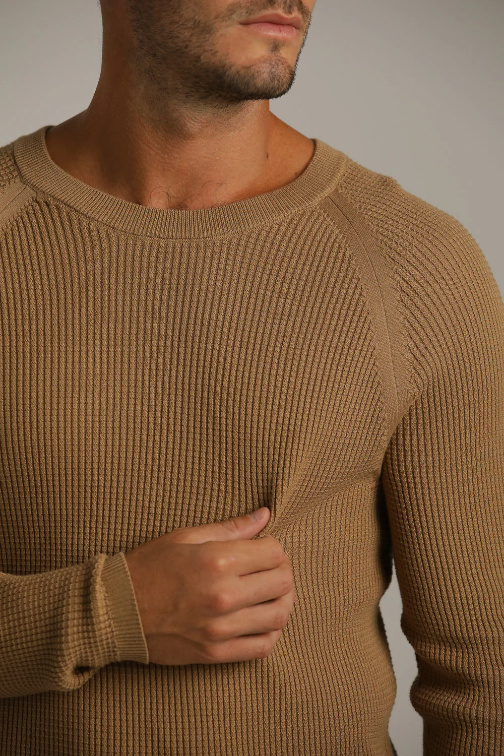 Raglan Waffle Knit - Image 4