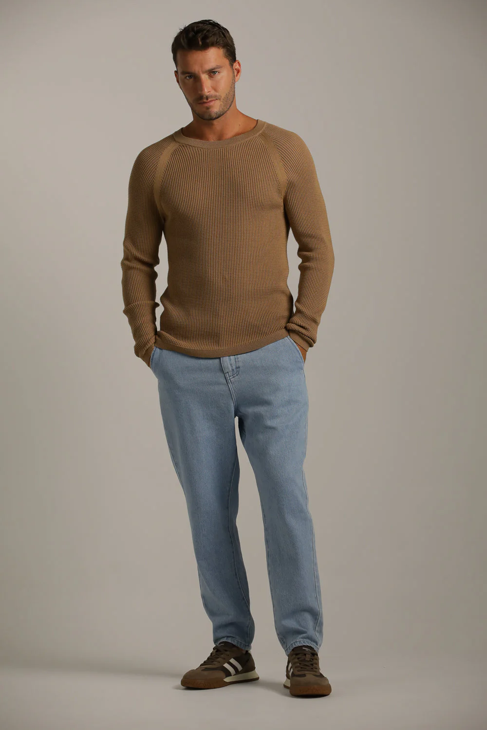 Raglan Waffle Knit - Image 7