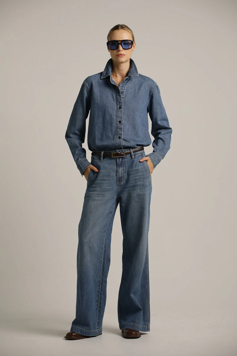 Denim button down shirt - Image 6