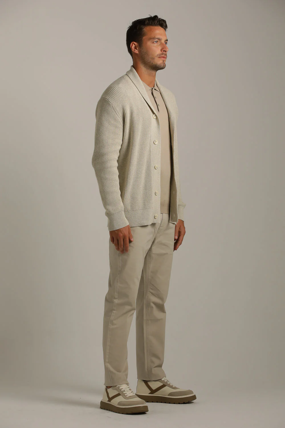 Rib Knit Cardigan - Image 7