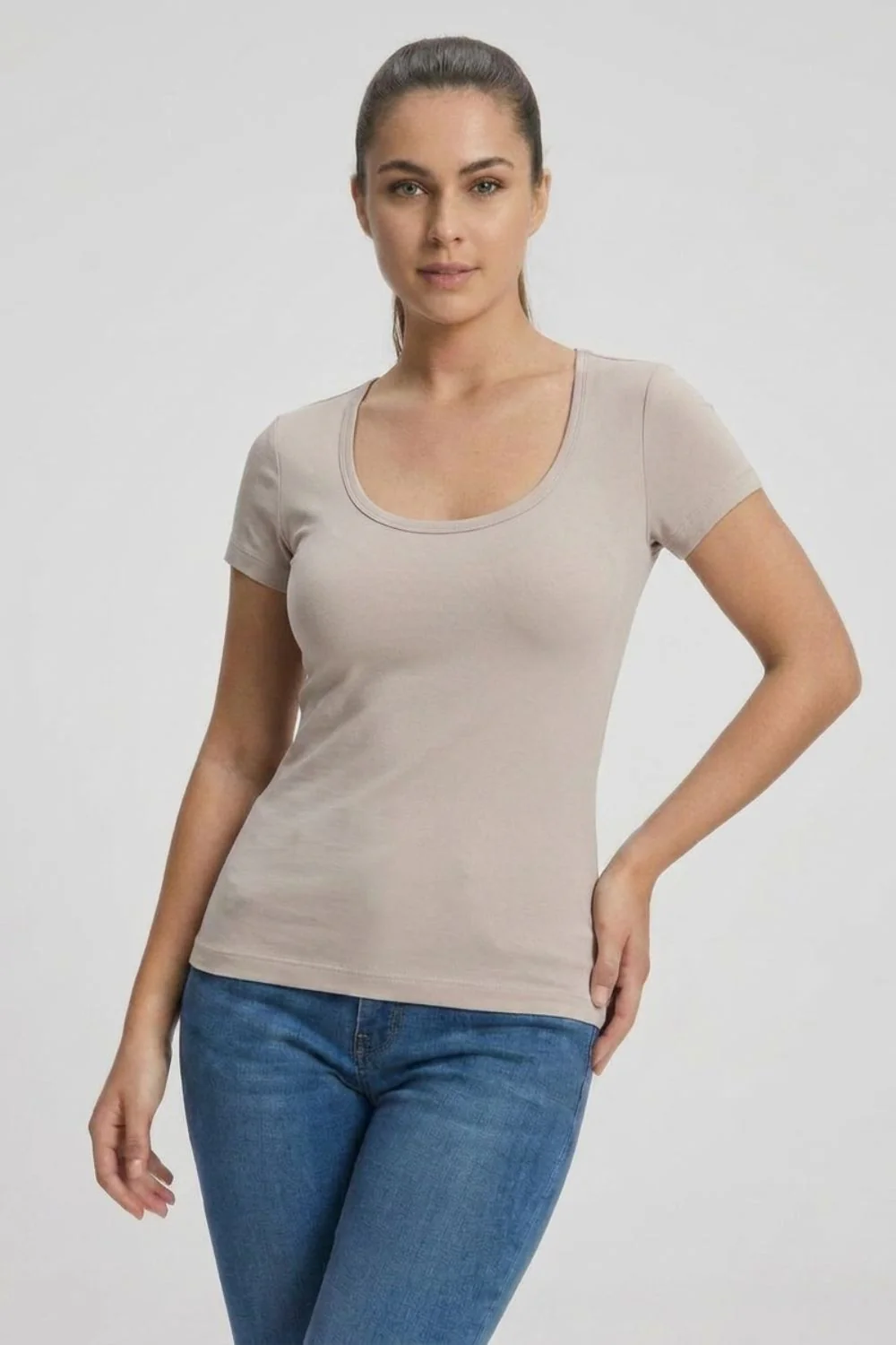 Round Neck Short Sleeve Shirt - Image 8