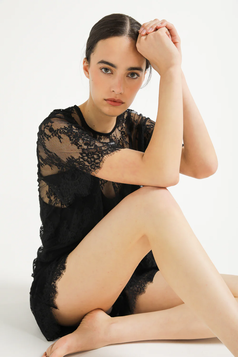 Satin short  lace - Image 8