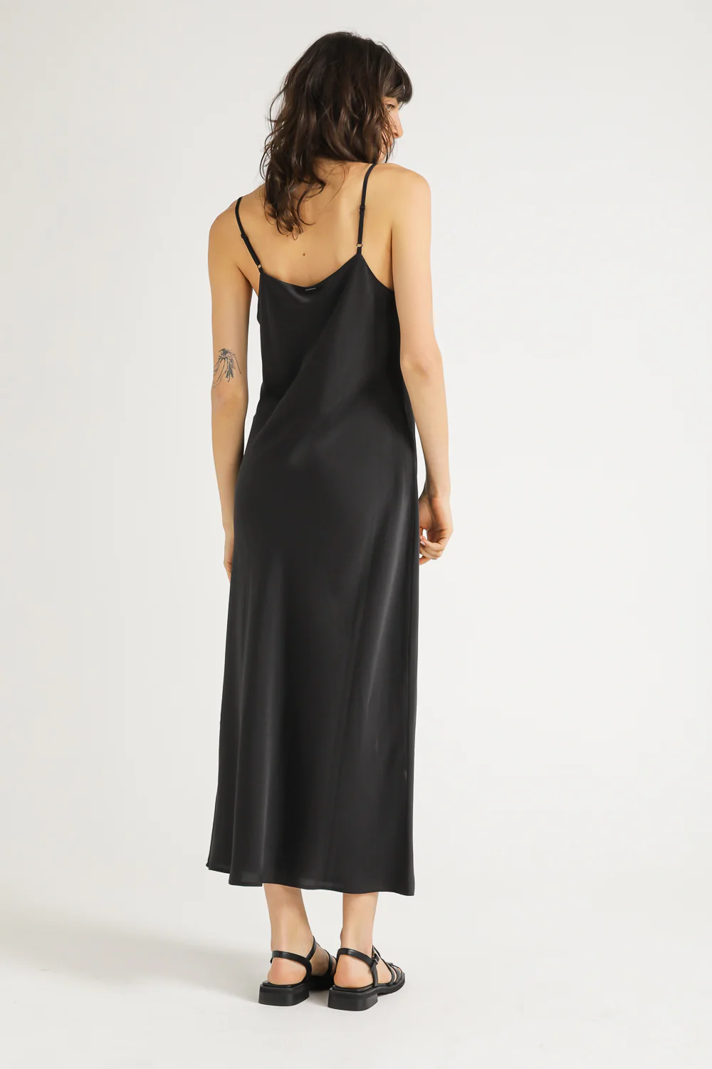 Satin Slip Dress - Image 7