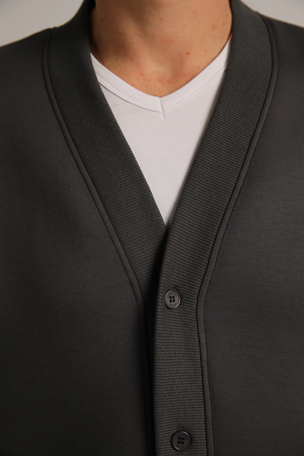 Scuba Buttoned Jacket - Image 10