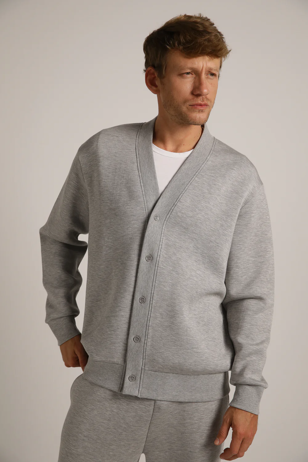 Scuba Buttoned Jacket - Image 2
