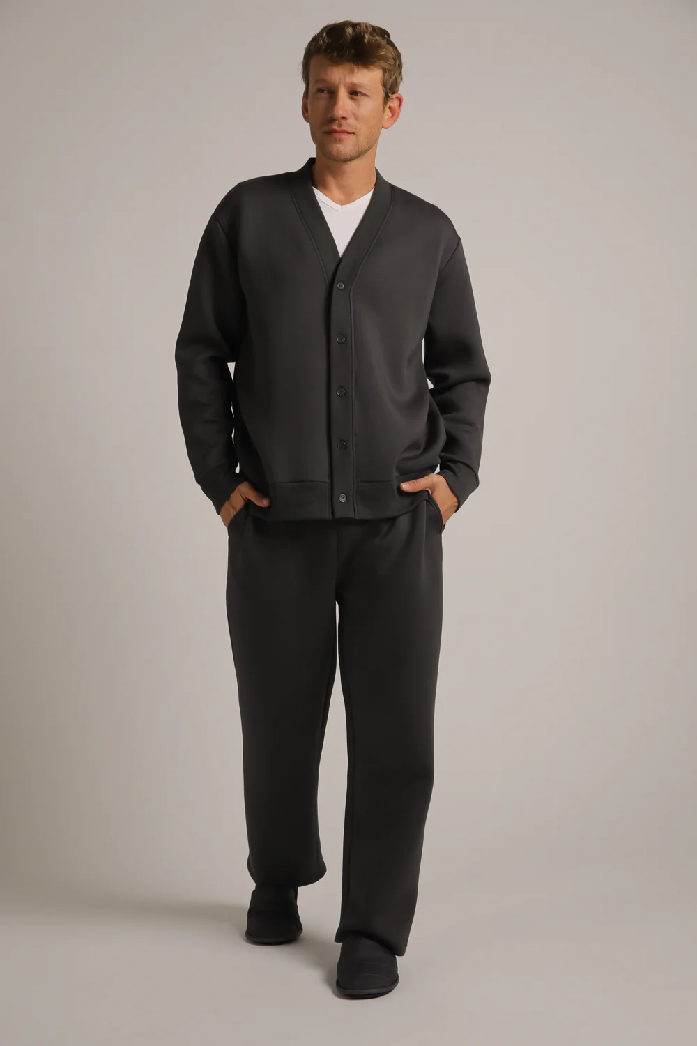 Scuba Buttoned Jacket - Image 5