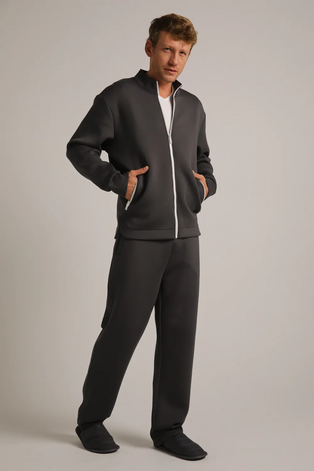 Scuba Zipped Jacket - Image 7