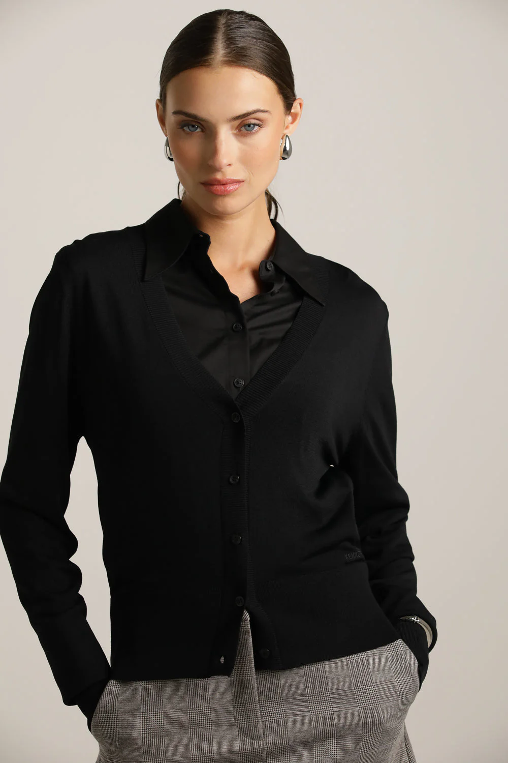 Sheer Knit Cardigan - Image 4