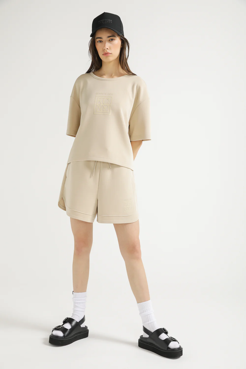 Short pants with Square logo