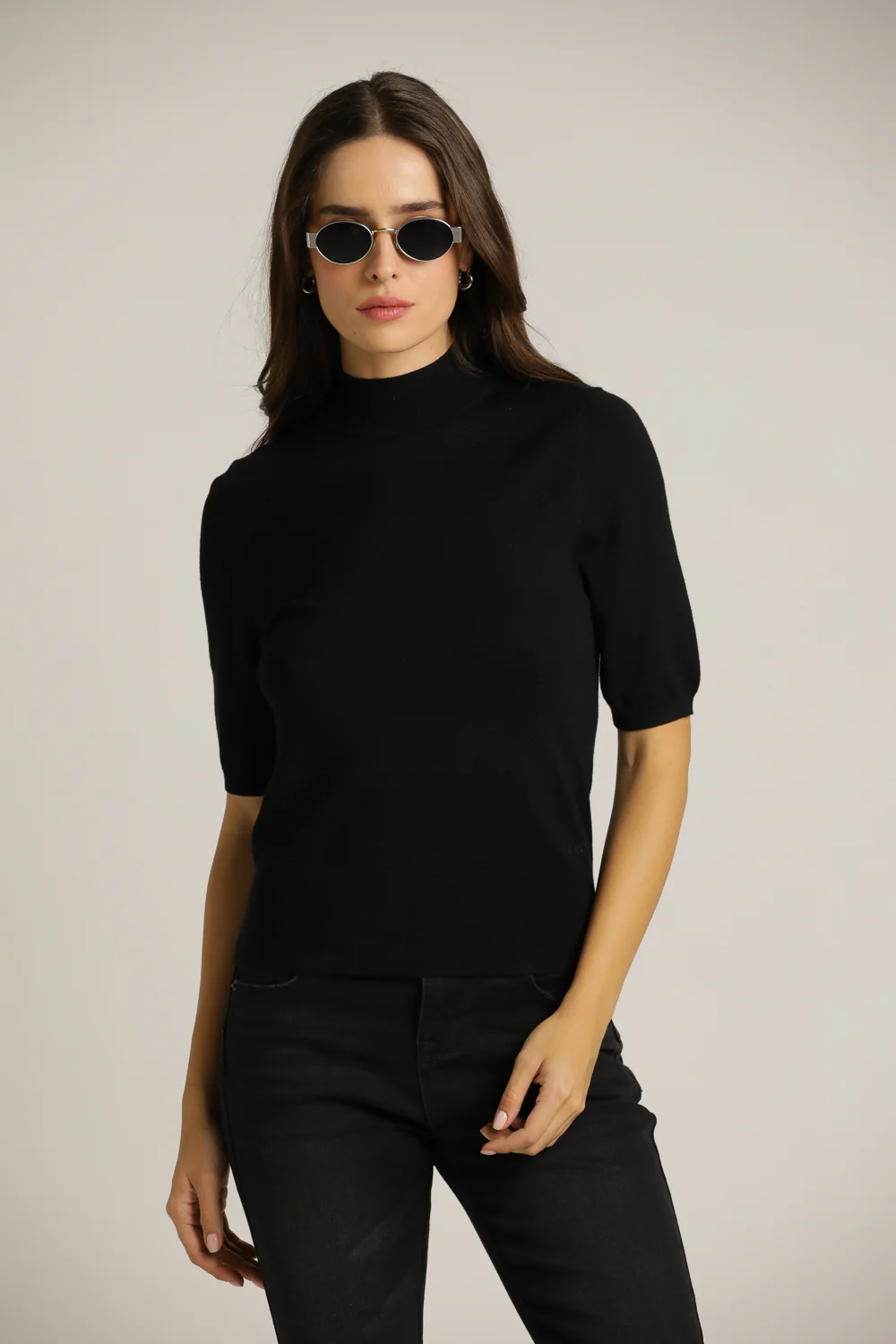 Short Sleeve Turtleneck Knit - Image 9