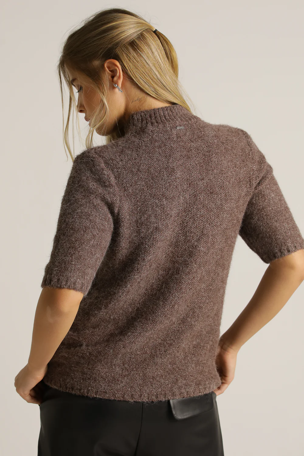 High Neck Knit Top - Image 4