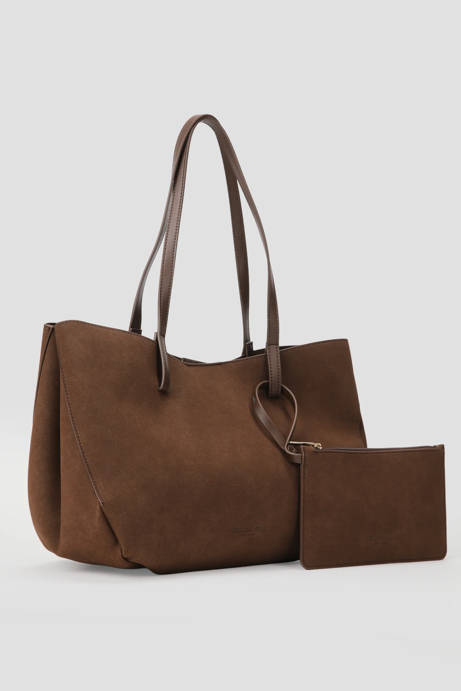 Faux Suede Tote Bag - Image 3