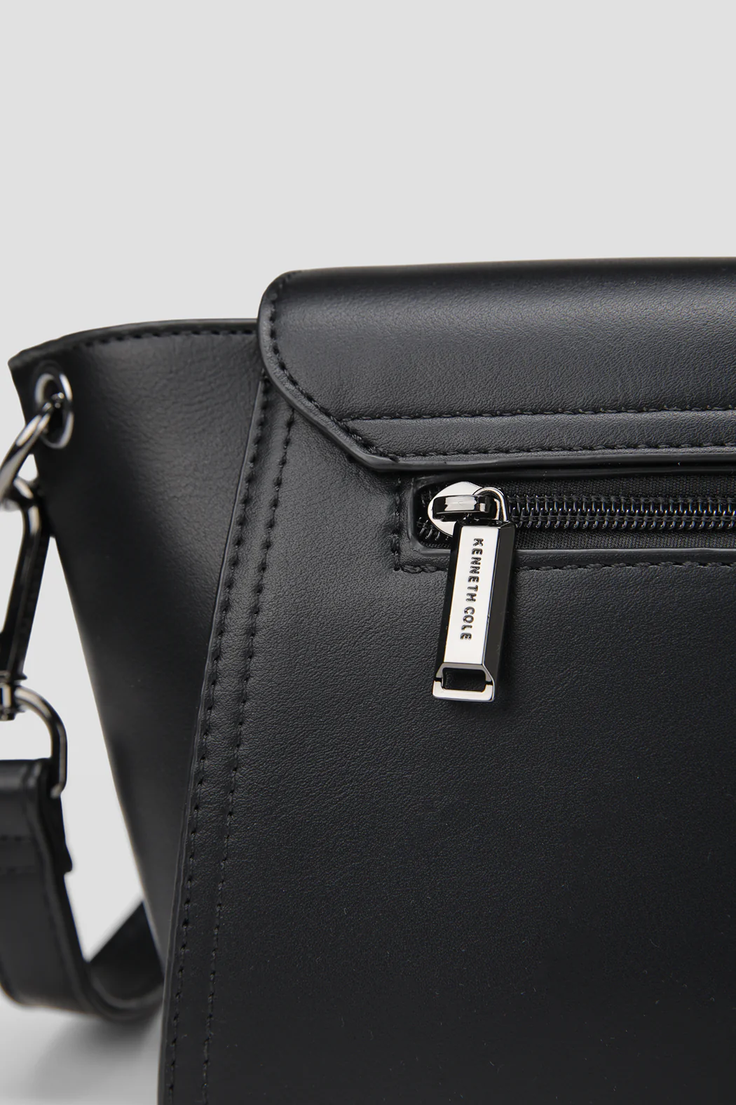 Faux Leather Shoulder Bag - Image 13