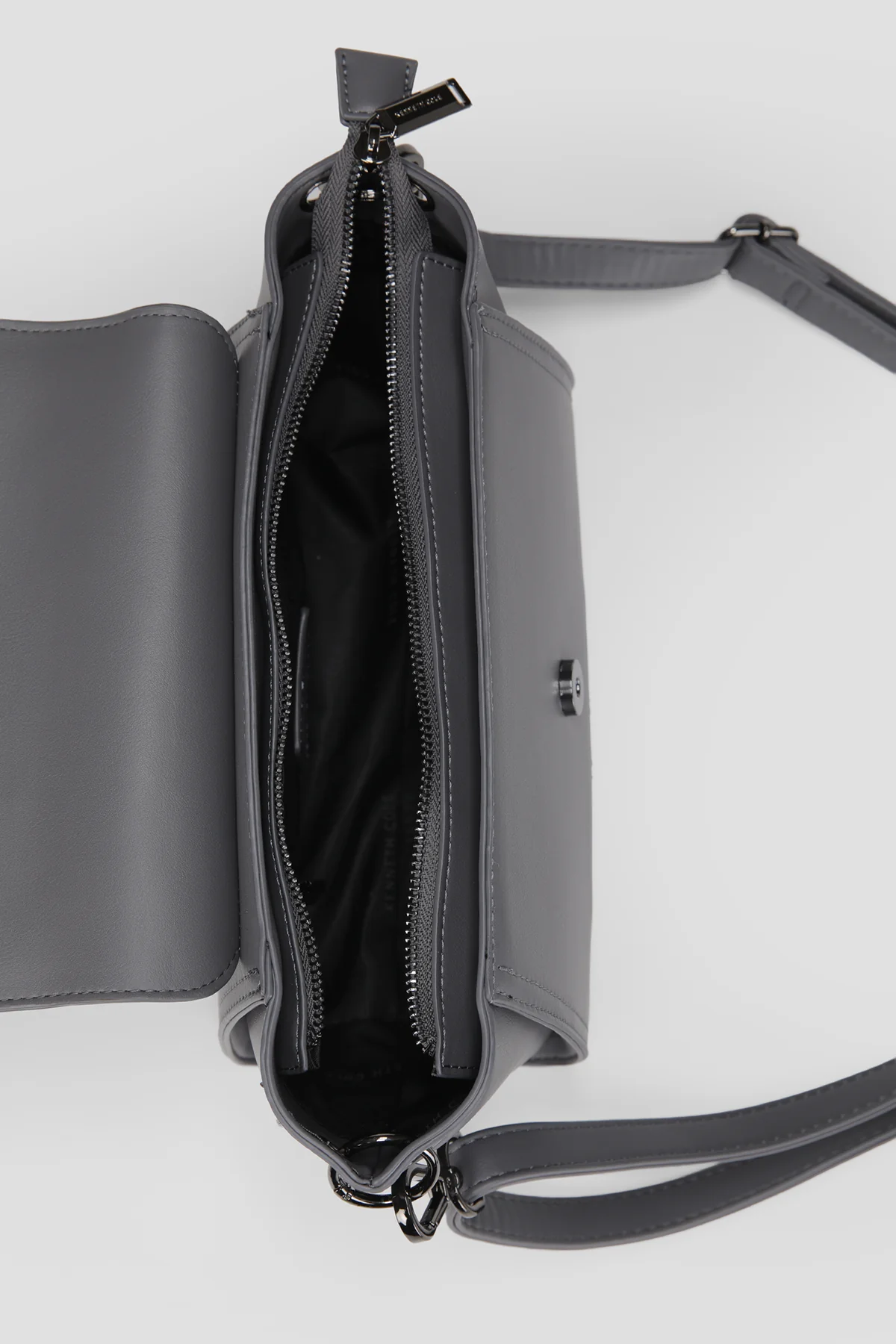Faux Leather Shoulder Bag - Image 2
