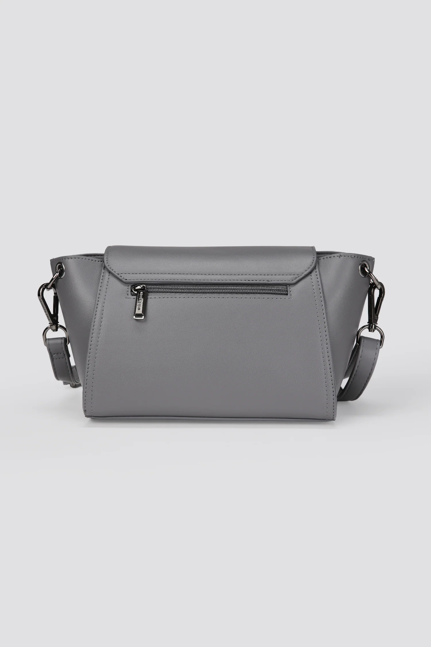 Faux Leather Shoulder Bag - Image 4