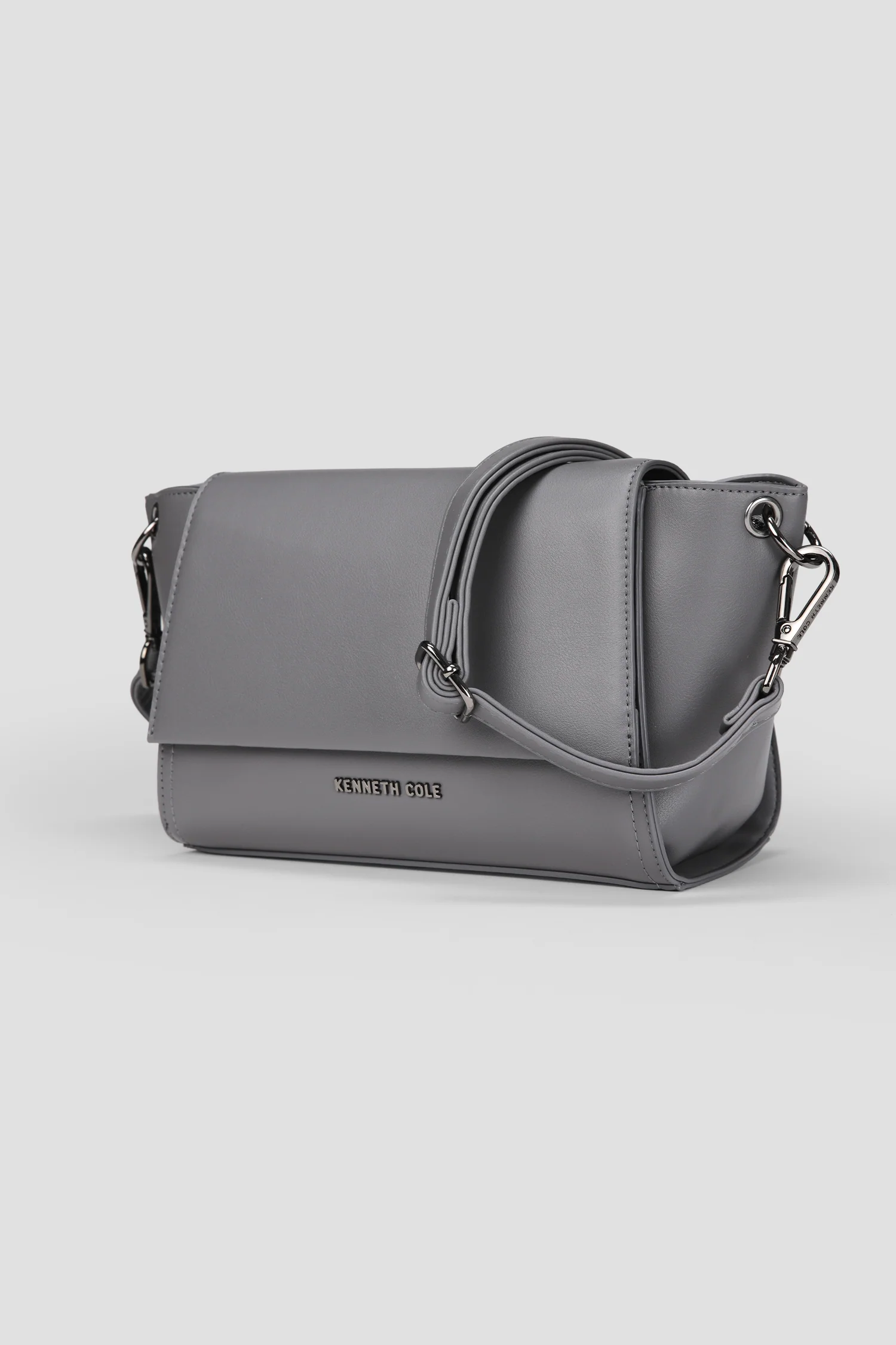 Faux Leather Shoulder Bag - Image 6