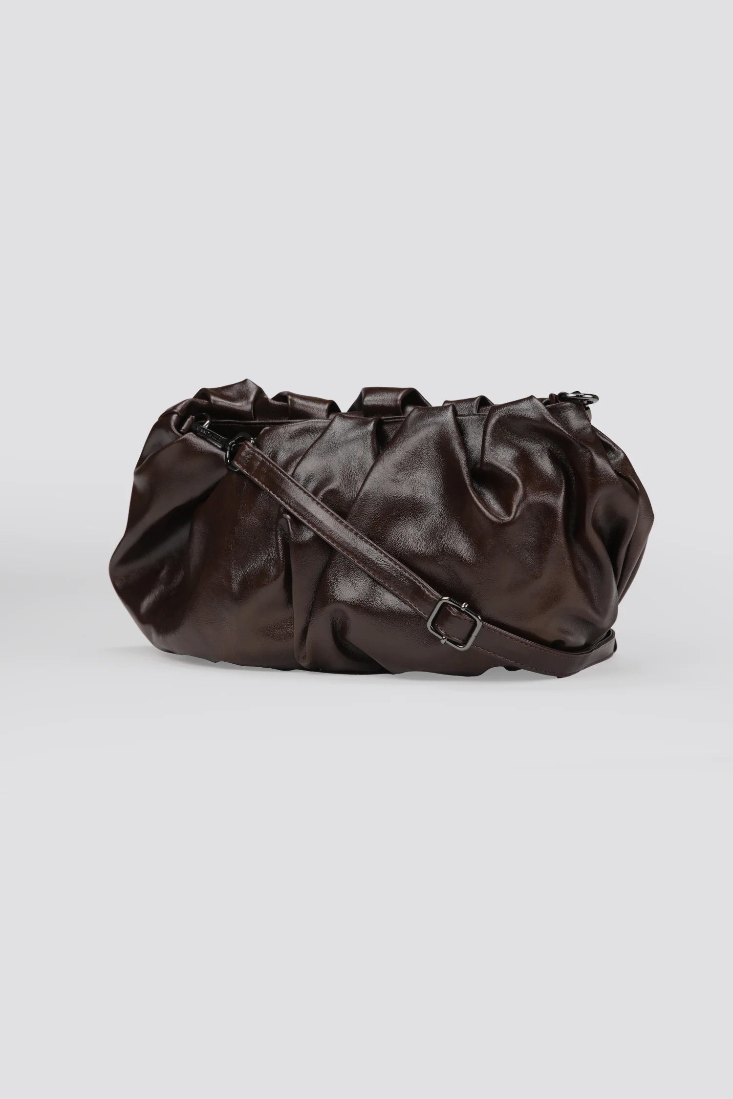 Ruched Shoulder Bag - Image 4