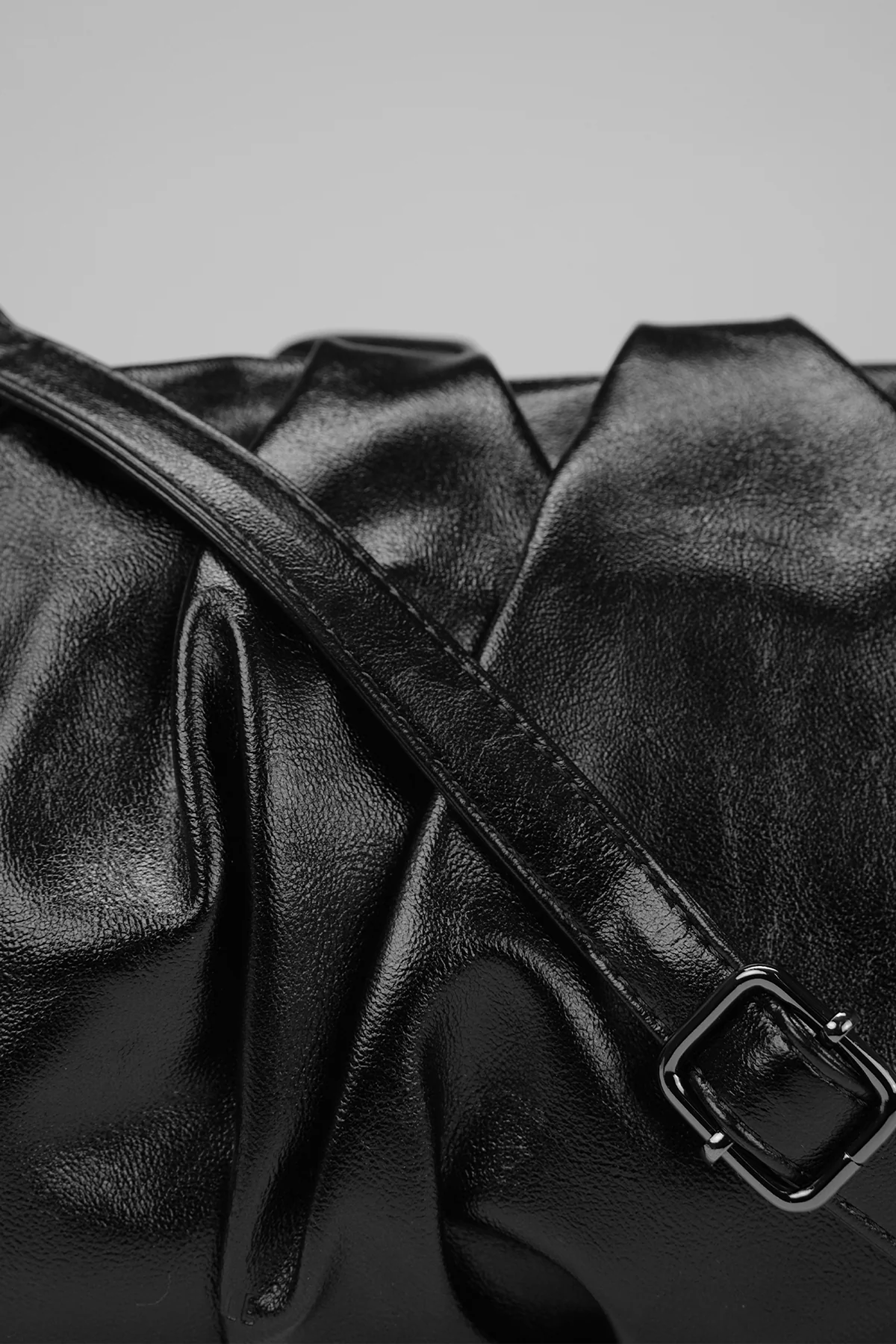 Ruched Shoulder Bag - Image 6