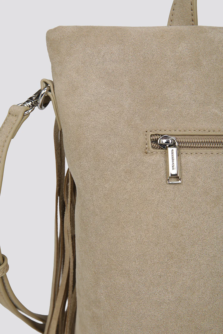 Fringe Suede Effect Crossbody Bag - Image 18