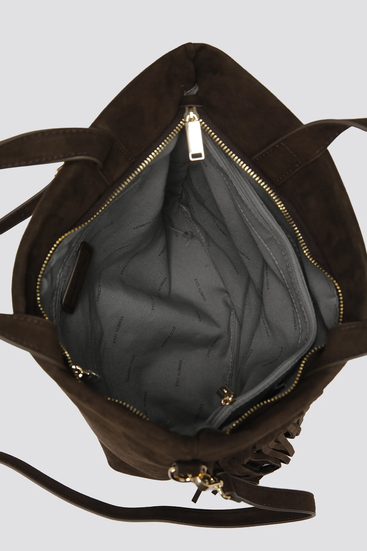 Fringe Suede Effect Crossbody Bag - Image 9