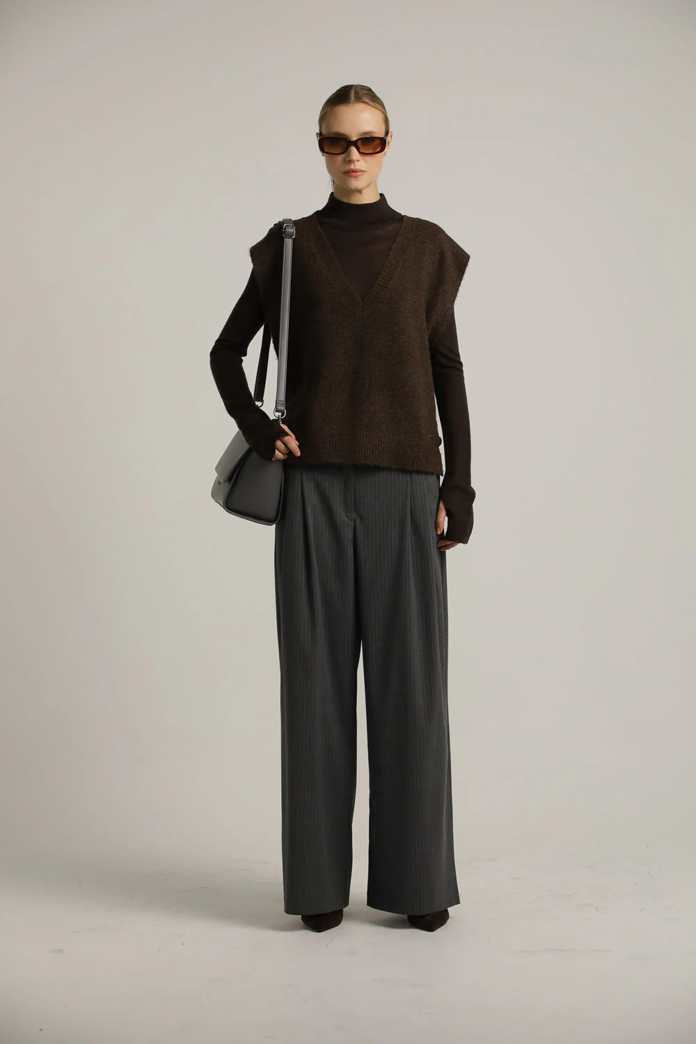Knitted Ribbed Vest - Image 8