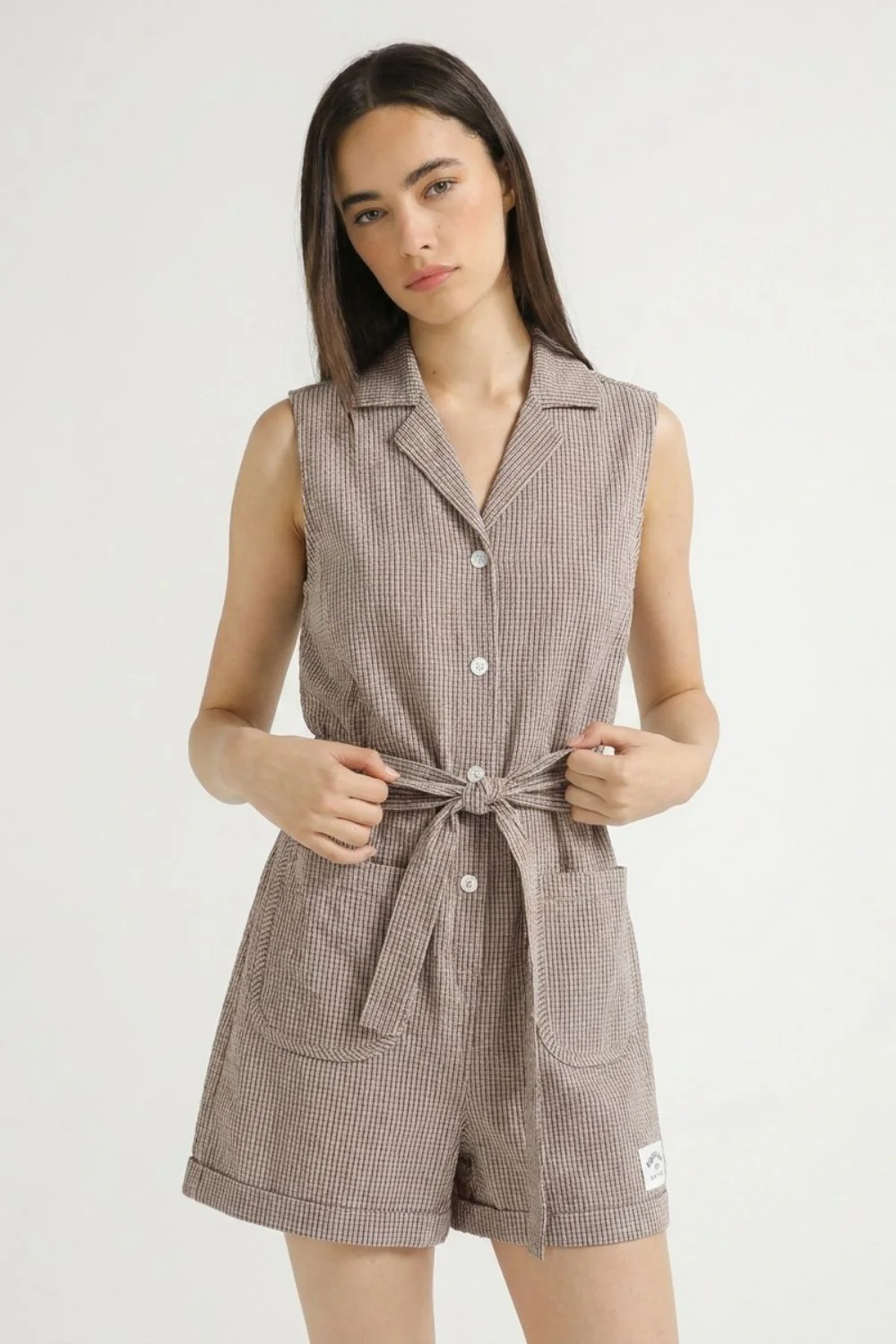 Sleeveless short jumpsuit - Image 8