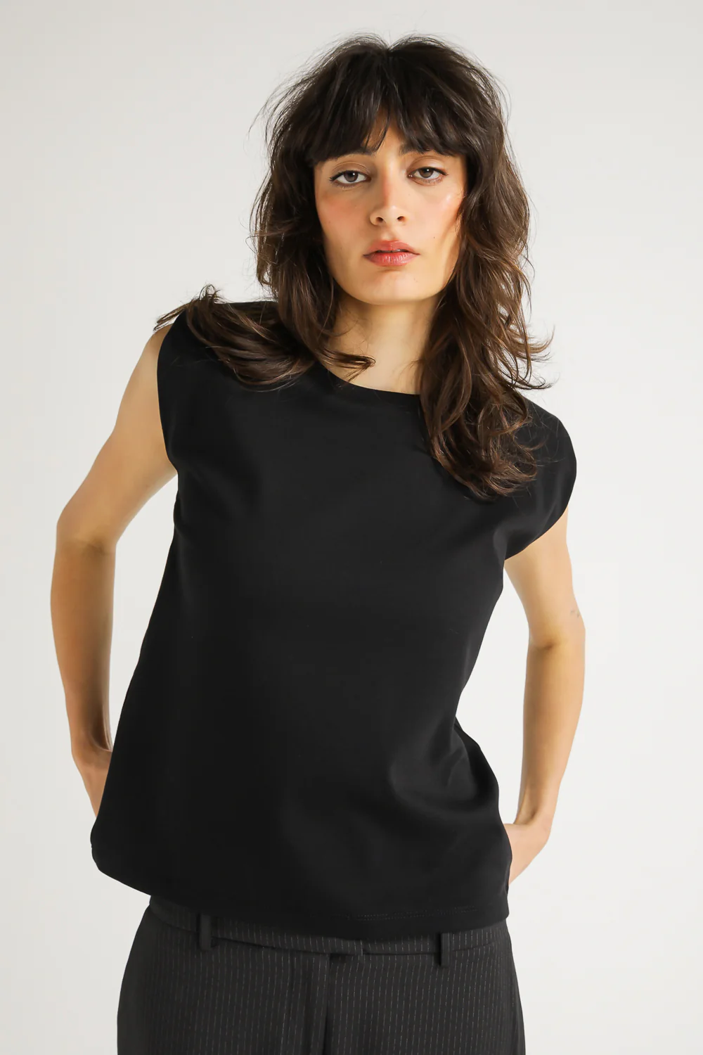 Padded Shoulder Tee - Image 10