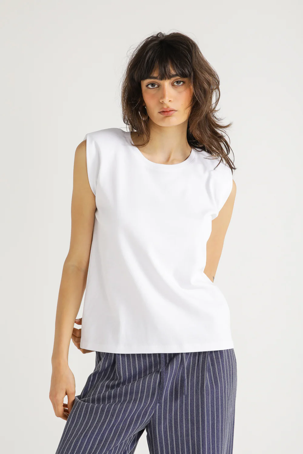 Padded Shoulder Tee - Image 2