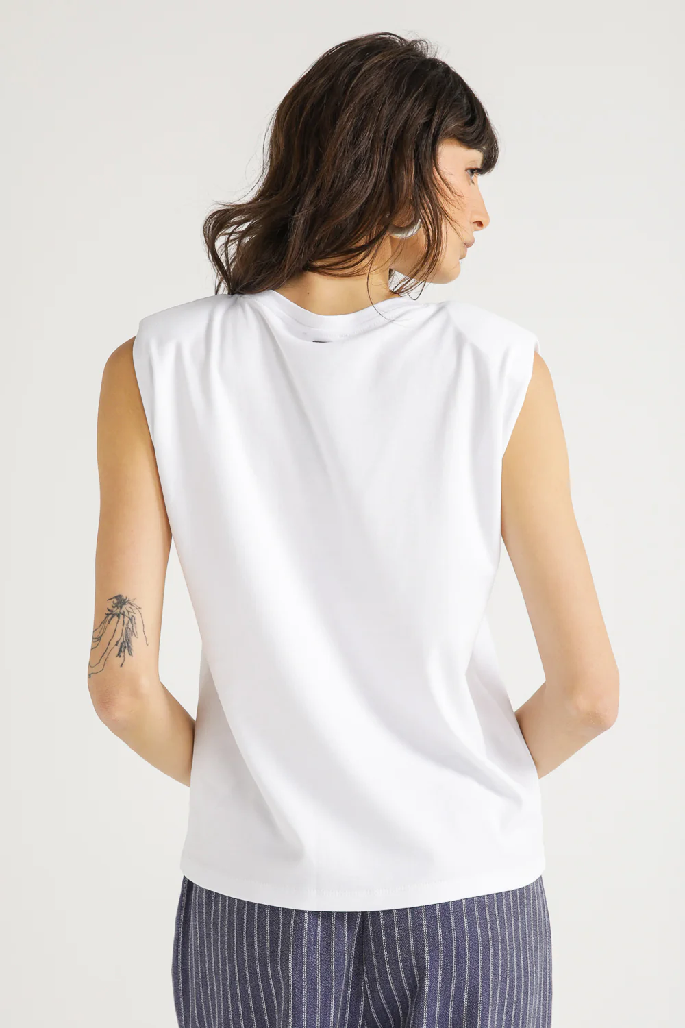 Padded Shoulder Tee - Image 5