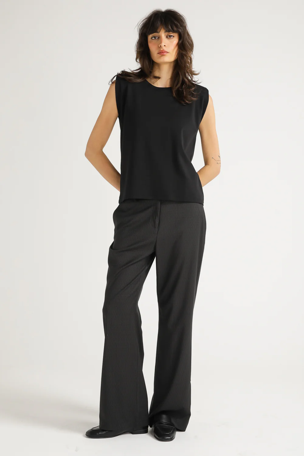 Padded Shoulder Tee - Image 8