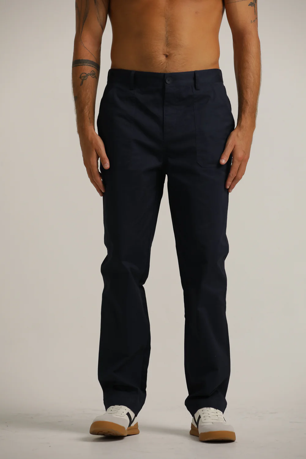 Twill Straight Pants - Image 7