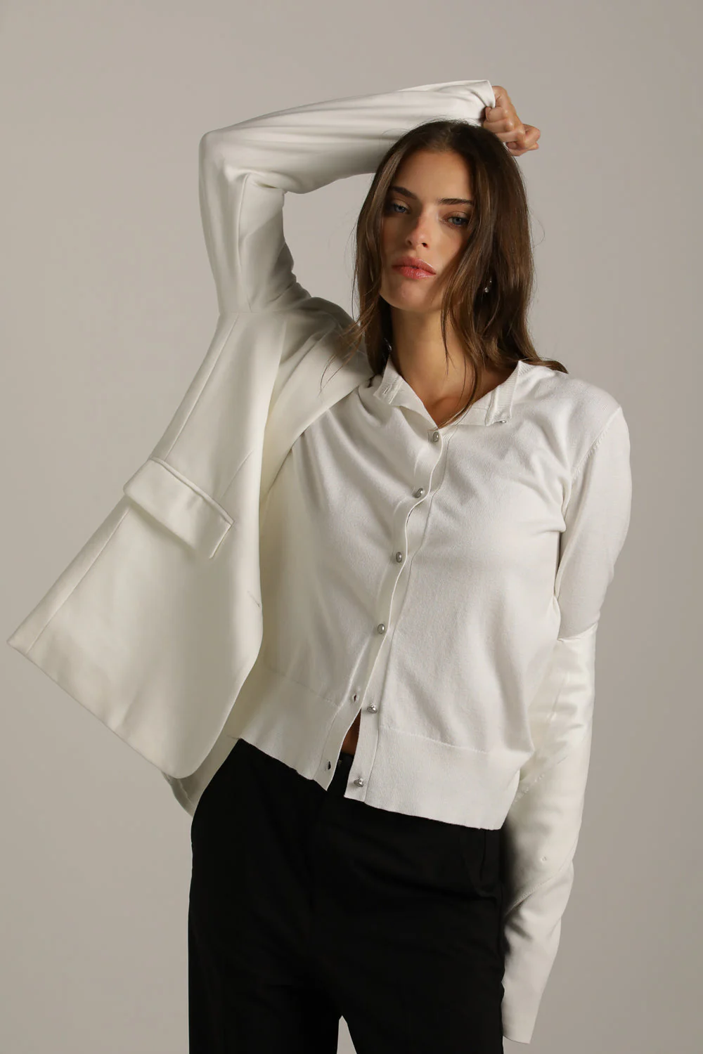 Slim Tailored Blazer - Image 18